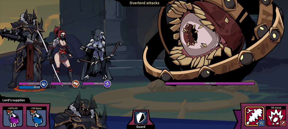 Overlewd tactical combat